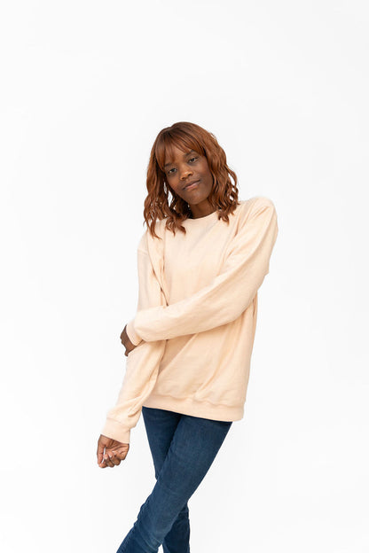 Sand Women's Corded Sweatshirt