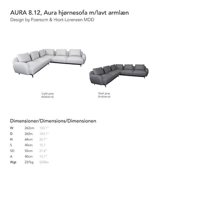 Aura Pre-configured Sofa - Setup 3