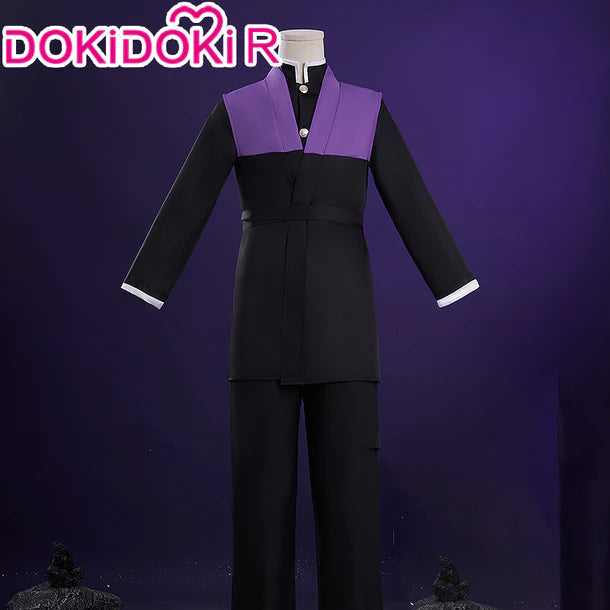 【Size S-2XL】DokiDoki-R Anime Cosplay Costume Purple Black Uniform