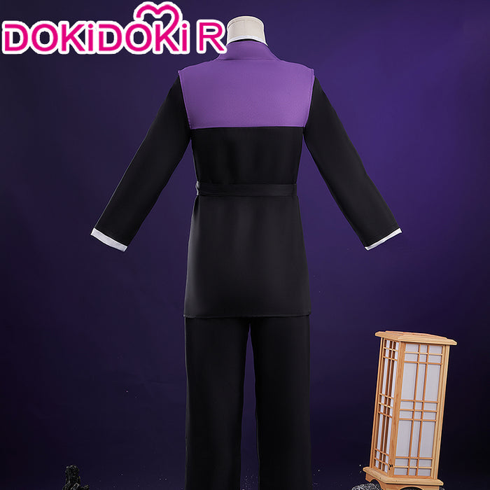 【Size S-2XL】DokiDoki-R Anime Cosplay Costume Purple Black Uniform