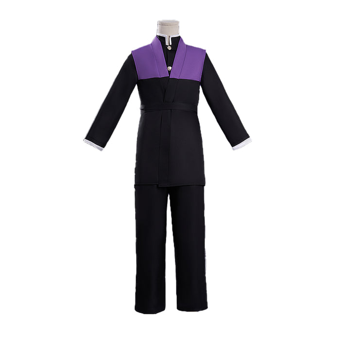 【Size S-2XL】DokiDoki-R Anime Cosplay Costume Purple Black Uniform