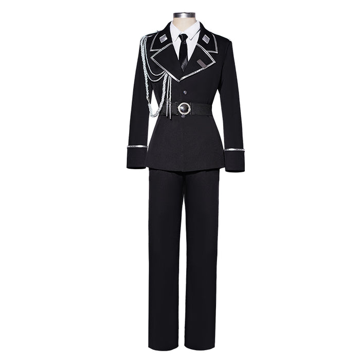 【Size S-2XL】DokiDoki-R Anime Sweet Punishment: I'm the Guard's Personal Pet Cosplay Myojin Aki Costume