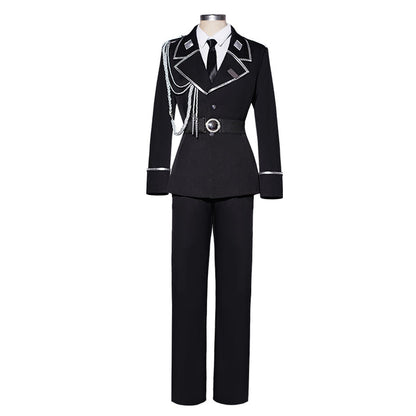 【Size S-2XL】DokiDoki-R Anime Sweet Punishment: I'm the Guard's Personal Pet Cosplay Myojin Aki Costume