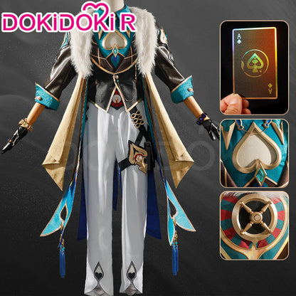 【Size S-2XL】DokiDoki-R Game Honkai: Star Rail Cosplay Aventurine Costume Shajin Sha Jin