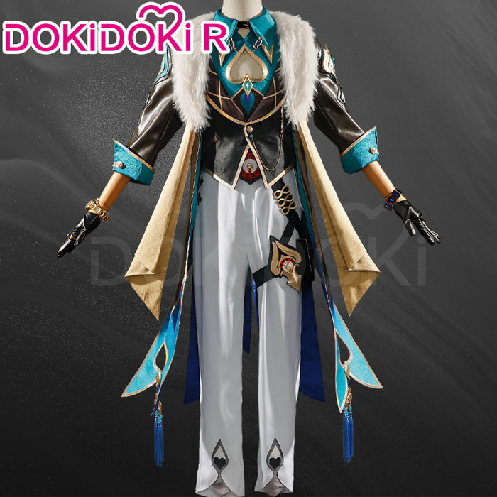 【Size S-2XL】DokiDoki-R Game Honkai: Star Rail Cosplay Aventurine Costume Shajin Sha Jin