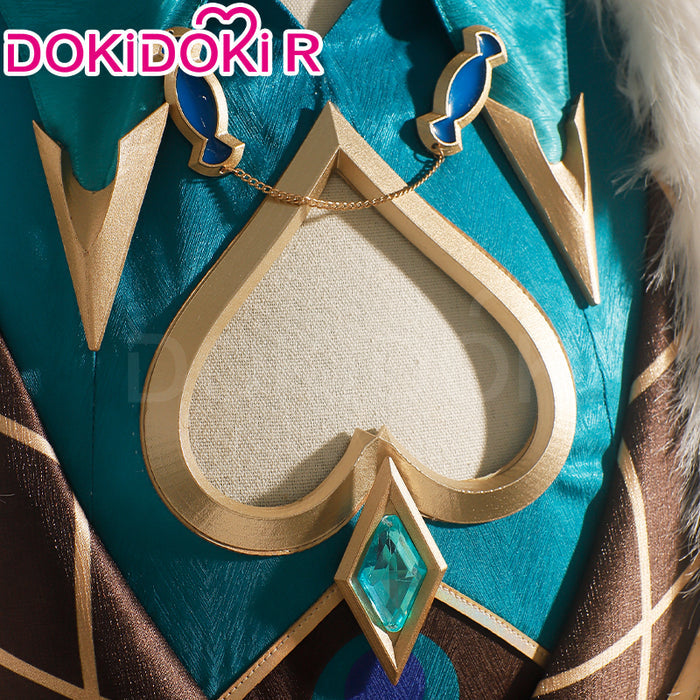 【Size S-2XL】DokiDoki-R Game Honkai: Star Rail Cosplay Aventurine Costume Shajin Sha Jin