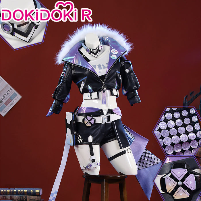 【Size S-2XL】DokiDoki-R Game Honkai: Star Rail Cosplay Silver Wolf Costume
