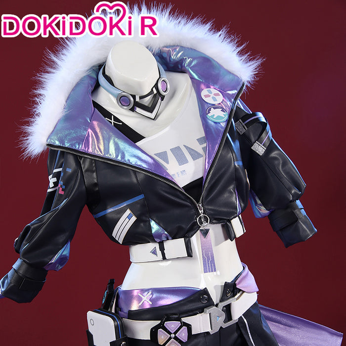 【Size S-2XL】DokiDoki-R Game Honkai: Star Rail Cosplay Silver Wolf Costume