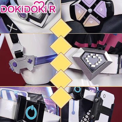 【Size S-2XL】DokiDoki-R Game Honkai: Star Rail Cosplay Silver Wolf Costume