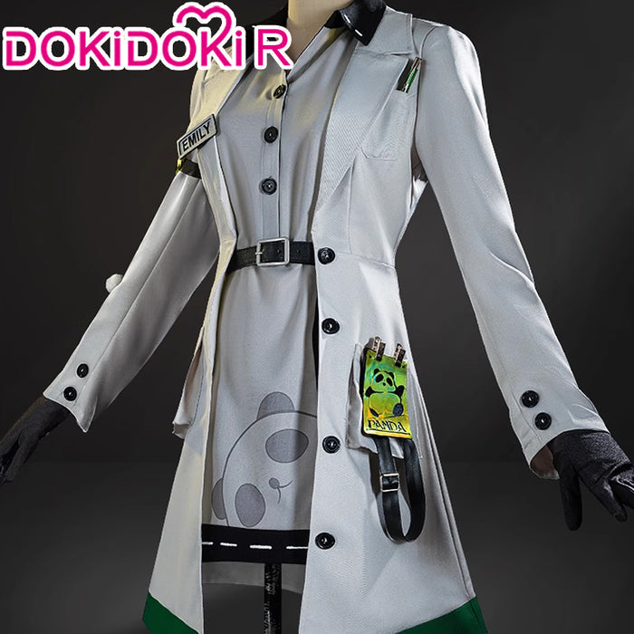 【Size S-2XL】DokiDoki-R Game Identity V Copslay Doctor Emily Dyer Costume Bamboo Guardian idv