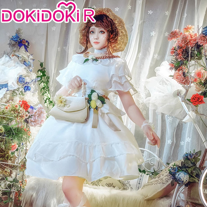 【Size S-2XL】DokiDoki-R Game Identity V Cosplay Gardener Emma Woods Costume As the Wind Blows idv