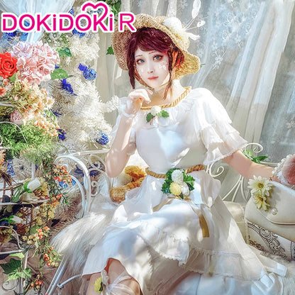 【Size S-2XL】DokiDoki-R Game Identity V Cosplay Gardener Emma Woods Costume As the Wind Blows idv