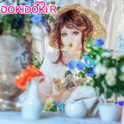 【Size S-2XL】DokiDoki-R Game Identity V Cosplay Gardener Emma Woods Costume As the Wind Blows idv