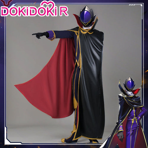 【Size S-3XL】DokiDoki-R Anime Cosplay Costume Black