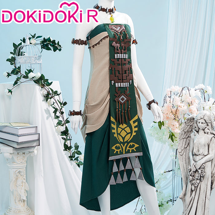 【Size XS-3XL】DokiDoki-R Game Cosplay Princess Costume Dress