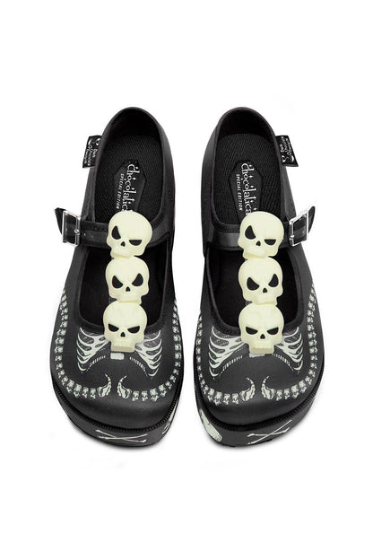 Chocolaticas® Skeletons Under Your Bed Women's Mary Jane Pump