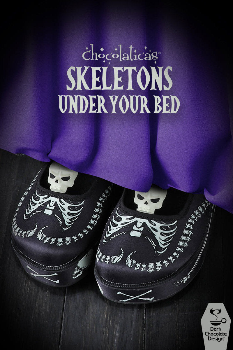 Chocolaticas® Skeletons Under Your Bed Women's Mary Jane Pump