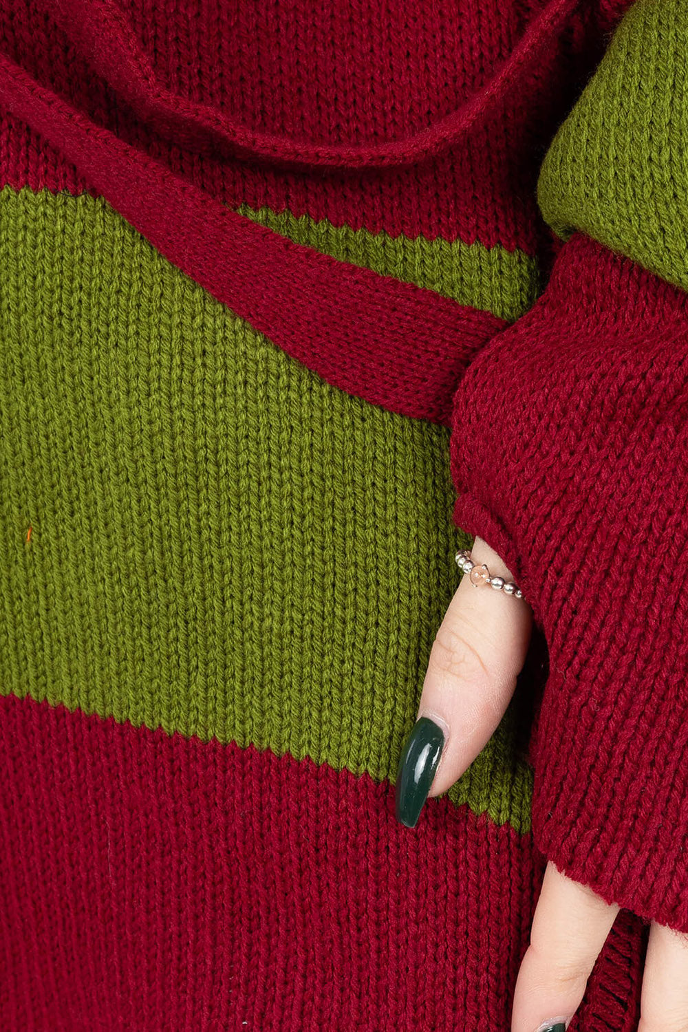 Amalric Jumper Sweater [Red/Green]