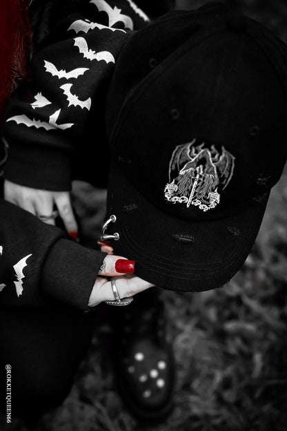 Angel of Death Pierced Baseball Cap