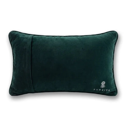 Tinsel in a Tangle Needlepoint Pillow