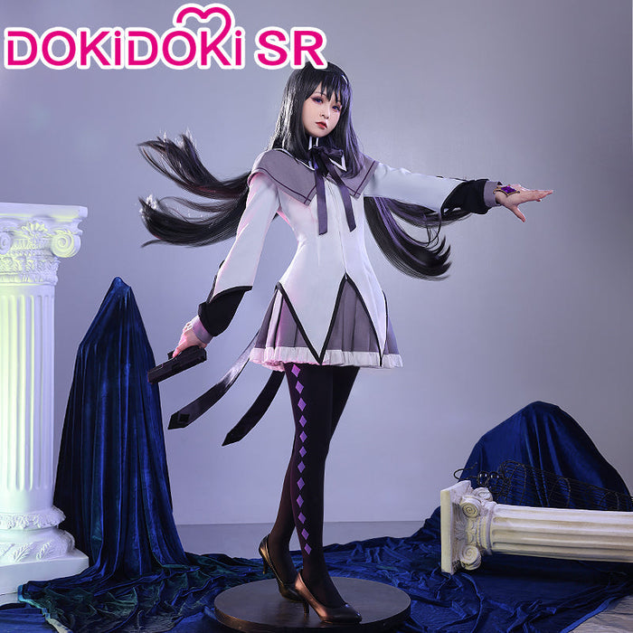 【US/EU LOCAL SHIPPING 】DokiDoki-SR Anime Cosplay Costume Battle Dress / Wig