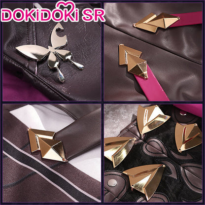 【US/EU LOCAL SHIPPING 】DokiDoki-SR Game Honkai: Star Rail Cosplay Kafka Cosplay Costume / Wig