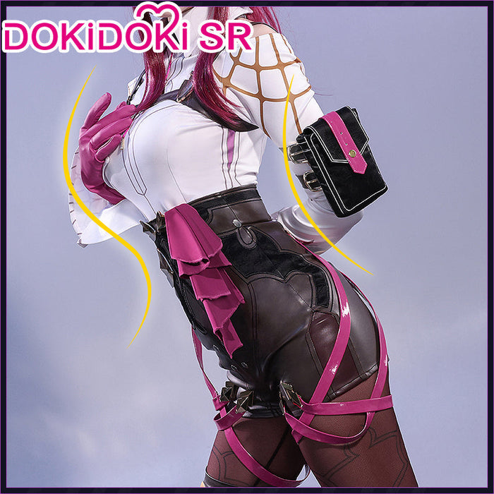 【US/EU LOCAL SHIPPING 】DokiDoki-SR Game Honkai: Star Rail Cosplay Kafka Cosplay Costume / Wig