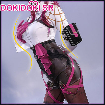 【US/EU LOCAL SHIPPING 】DokiDoki-SR Game Honkai: Star Rail Cosplay Kafka Cosplay Costume / Wig