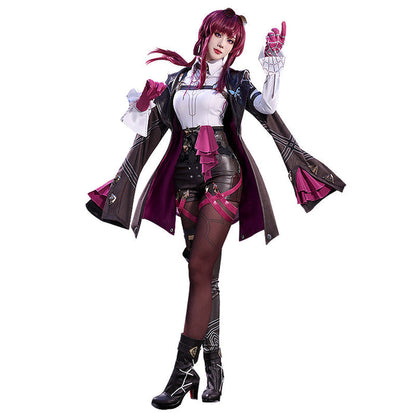 【US/EU LOCAL SHIPPING 】DokiDoki-SR Game Honkai: Star Rail Cosplay Kafka Cosplay Costume / Wig
