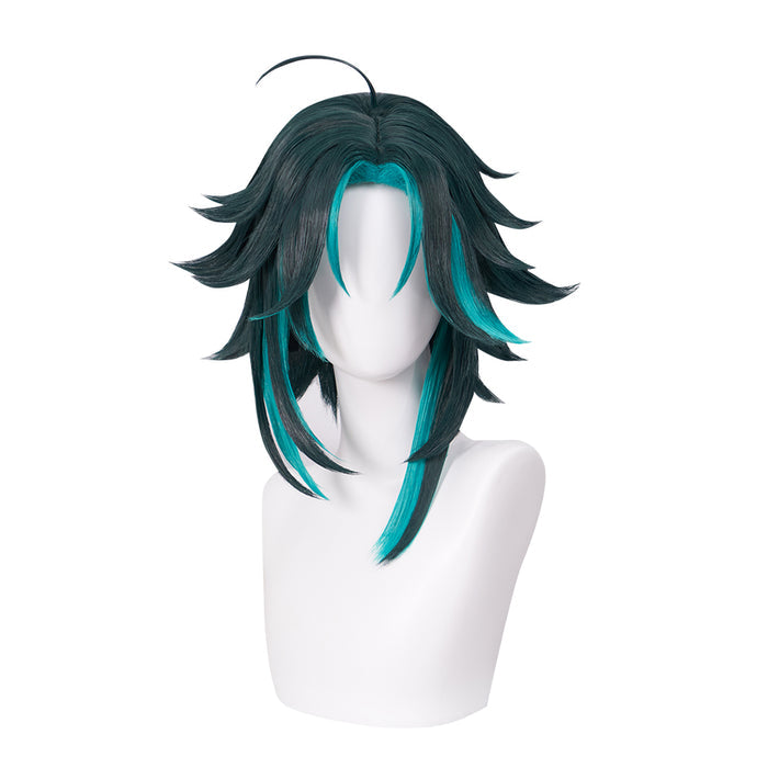【US/EU LOCAL SHIPPING 】【S-2XL】DokiDoki-SR Game Genshin Impact  Cosplay Xiao Halloween Costume / Wig Men