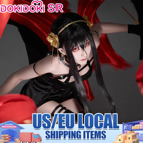 【US/EU LOCAL SHIPPING 】【Size S-2XL】DokiDoki-SR Anime Cosplay Halloween Costume / Wig