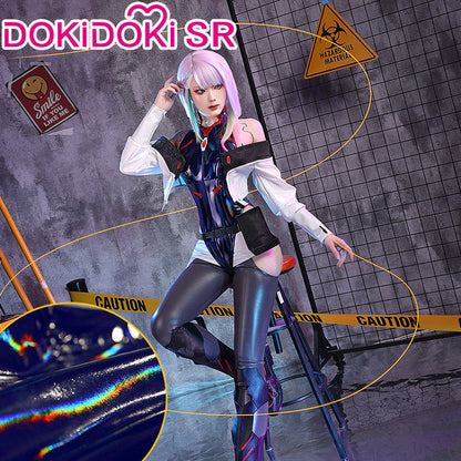 【US/EU LOCAL SHIPPING 】【Size S-2XL】DokiDoki-SR Game Anime Cosplay Costume Racing Suit / Wig