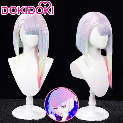 【US/EU LOCAL SHIPPING 】【Size S-2XL】DokiDoki-SR Game Anime Cosplay Costume Racing Suit / Wig