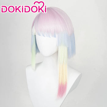 【US/EU LOCAL SHIPPING 】【Size S-2XL】DokiDoki-SR Game Anime Cosplay Costume Racing Suit / Wig