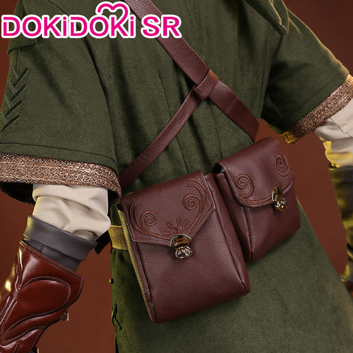 【US/EU LOCAL SHIPPING 】【Size S-2XL】DokiDoki-SR Game  Cosplay Costume / Wig Green Suit