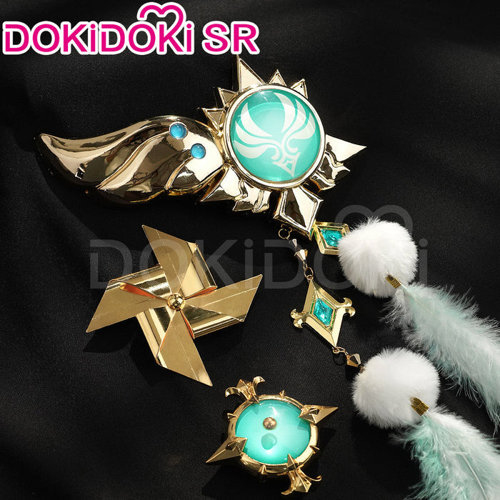 【US/EU LOCAL SHIPPING 】【Size S-2XL】DokiDoki-SR Game Genshin Impact Cosplay Venti Costume