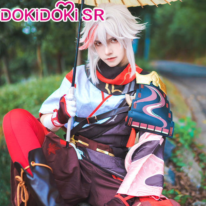 【US/EU LOCAL SHIPPING 】【Size S-2XL】DokiDoki-SR Game Genshin Impact Kazuha Cosplay Costume Men