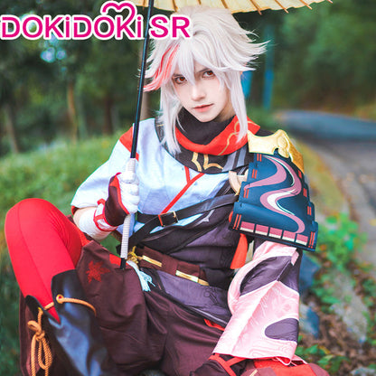 【US/EU LOCAL SHIPPING 】【Size S-2XL】DokiDoki-SR Game Genshin Impact Kazuha Cosplay Costume Men