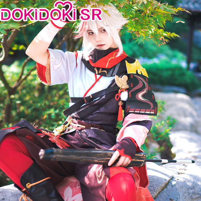 【US/EU LOCAL SHIPPING 】【Size S-2XL】DokiDoki-SR Game Genshin Impact Kazuha Cosplay Costume Men