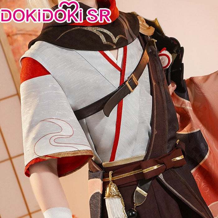 【US/EU LOCAL SHIPPING 】【Size S-2XL】DokiDoki-SR Game Genshin Impact Kazuha Cosplay Costume Men