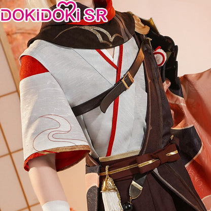 【US/EU LOCAL SHIPPING 】【Size S-2XL】DokiDoki-SR Game Genshin Impact Kazuha Cosplay Costume Men