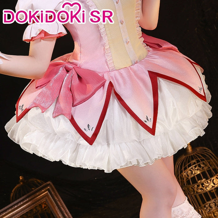 【US/EU LOCAL SHIPPING】【Size S-2XL】DokiDoki-SR Anime Cosplay Costume / Wig Pink Battle Dress Cute