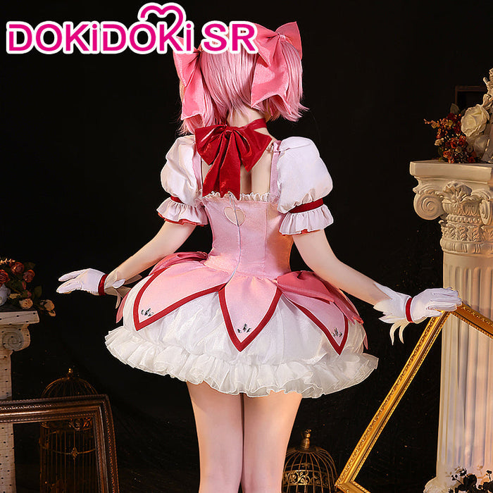 【US/EU LOCAL SHIPPING】【Size S-2XL】DokiDoki-SR Anime Cosplay Costume / Wig Pink Battle Dress Cute