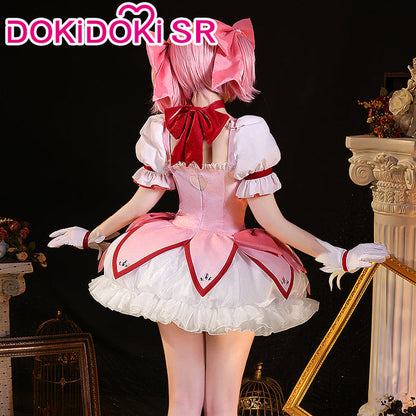 【US/EU LOCAL SHIPPING】【Size S-2XL】DokiDoki-SR Anime Cosplay Costume / Wig Pink Battle Dress Cute