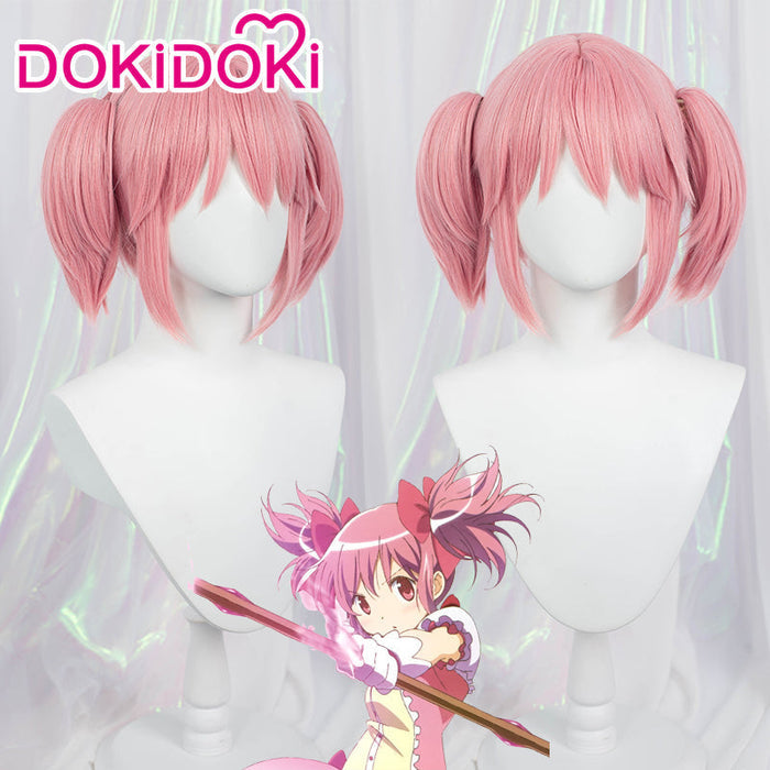 【US/EU LOCAL SHIPPING】【Size S-2XL】DokiDoki-SR Anime Cosplay Costume / Wig Pink Battle Dress Cute