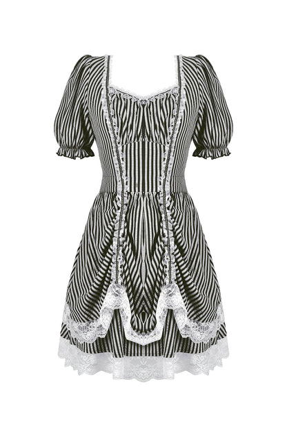 Curious & Curiouser Puff Sleeve Dress