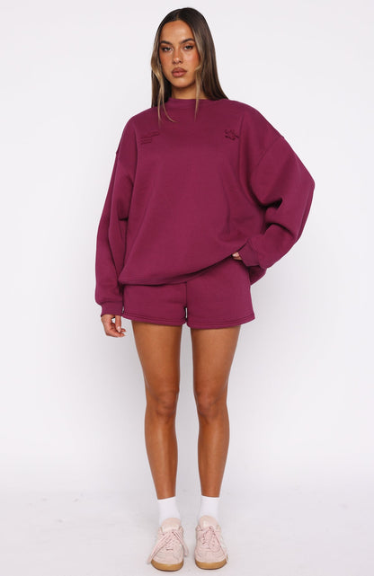 From The Archives Lexi Lounge Shorts Berry