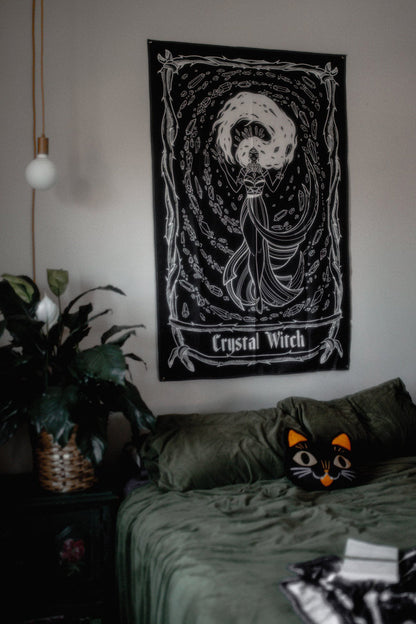 Crystal Witch Oracle Tapestry