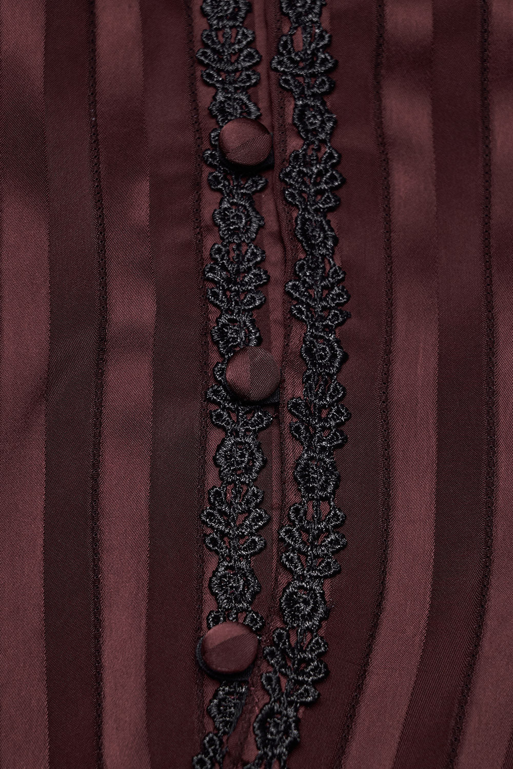Crimsonlace Puff Sleeve Top [Red Merlot]