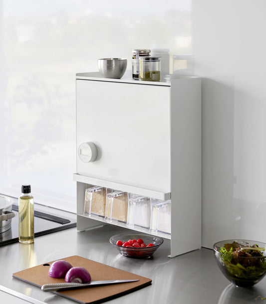 Yamazaki Home Concealable Spice Rack - Steel
